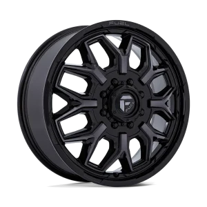 Fuel – D875 FLUX DUALLY – Black – 20″x8.25″ 104mm – Summer Wheels – D87520828D